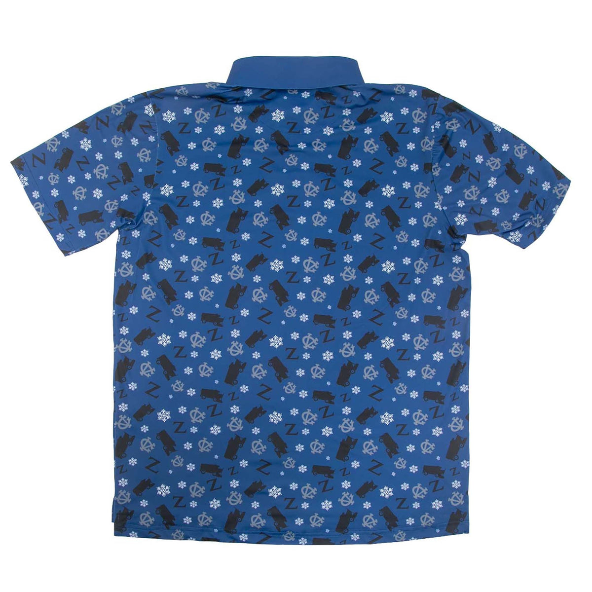 Zamboni Winger Flex Polo - Color Black/Blue