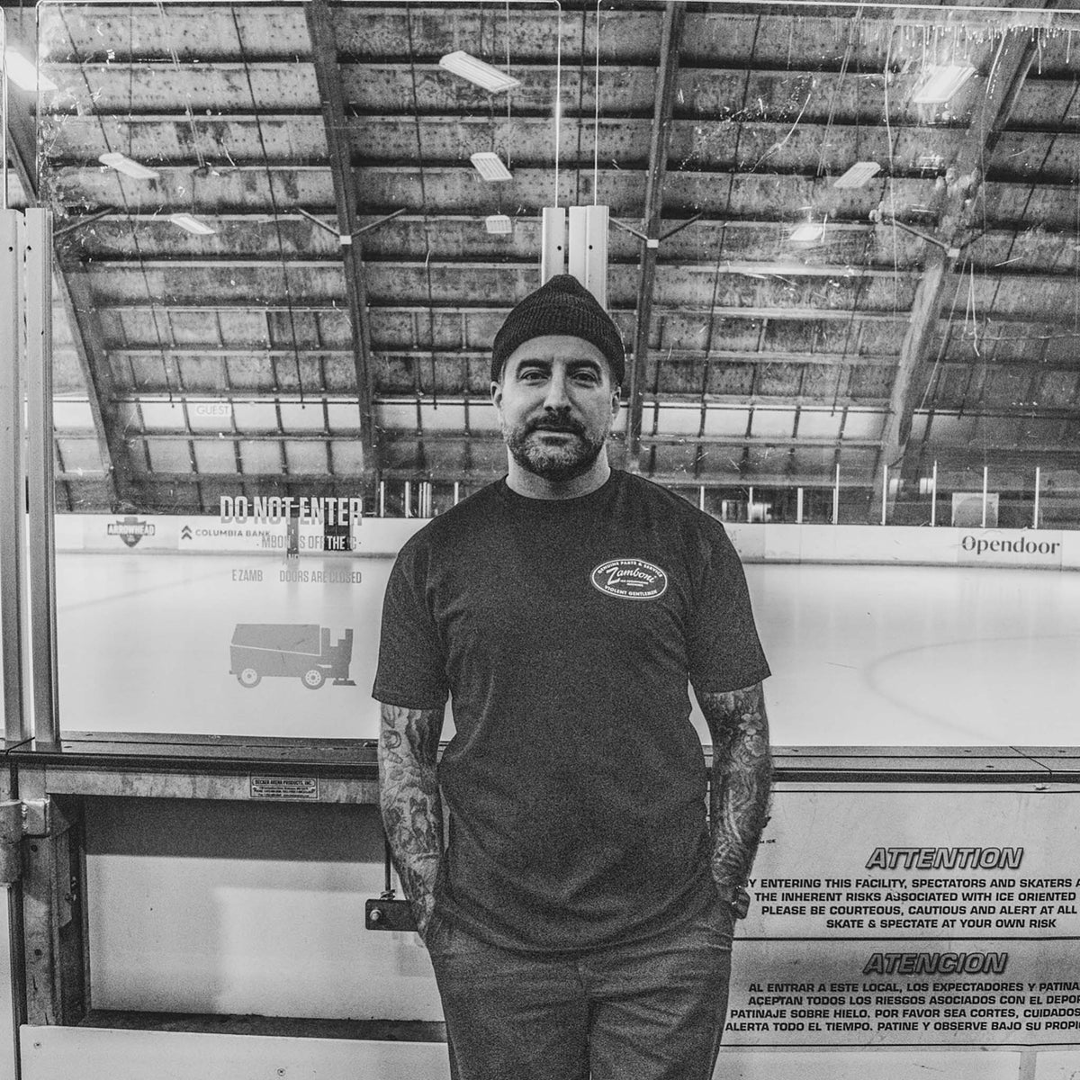 Zamboni Service Premium Tee - Bone