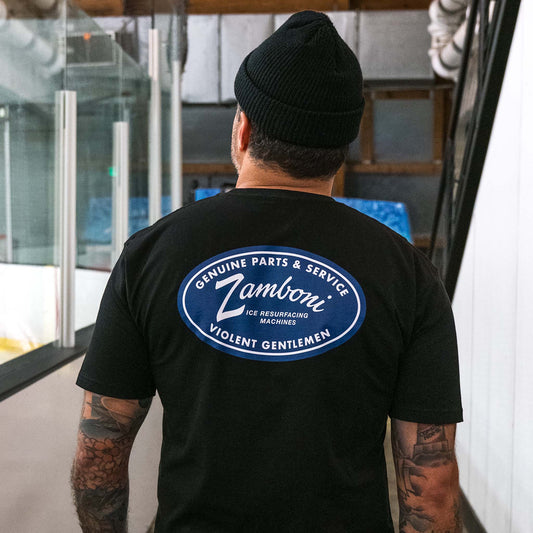 Zamboni Service Premium Tee - Black