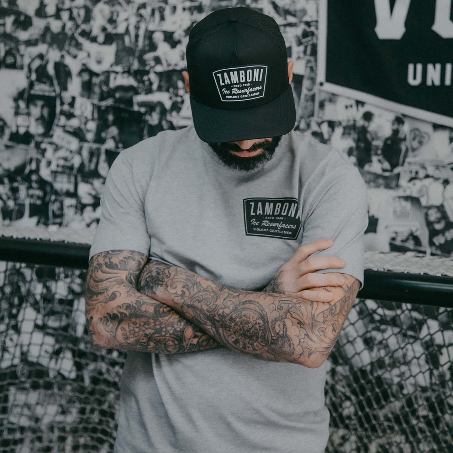 Zamboni Badge A-Frame Tech Snapback