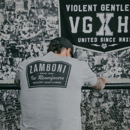 Zamboni Badge Premium Tee - Athletic Heather