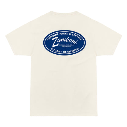 Zamboni Service Premium Tee - Bone