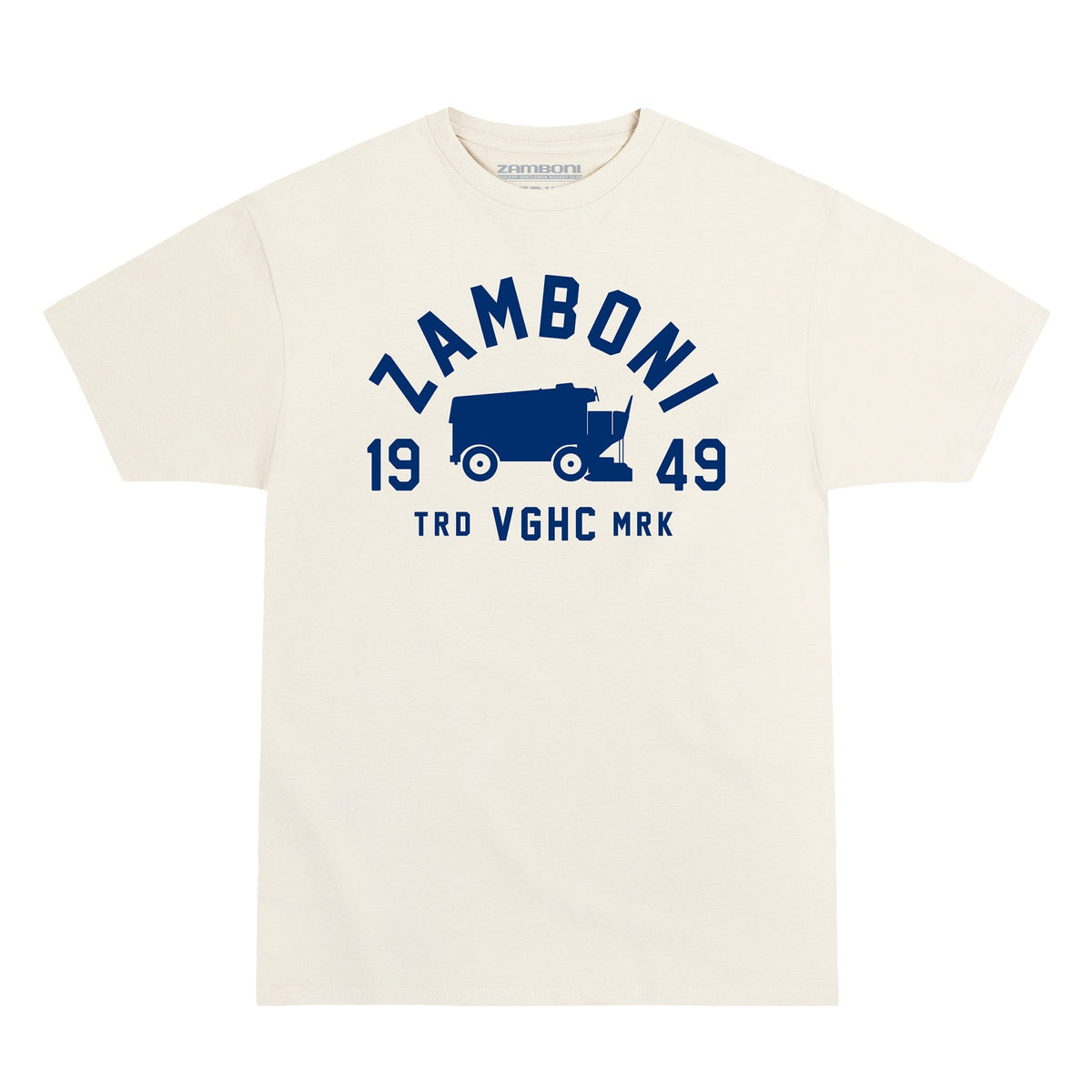 Machine Zamboni Premium Tee - Bone