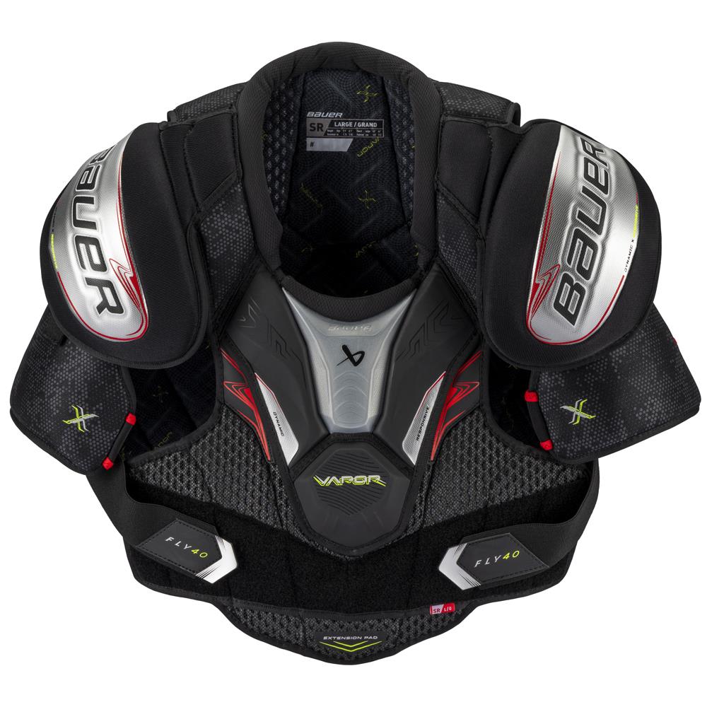 Bauer Vapor Fly40 Shoulder Pads Senior Black/White
