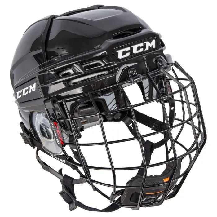 CCM Tacks 910 Helmet Combo Senior Black