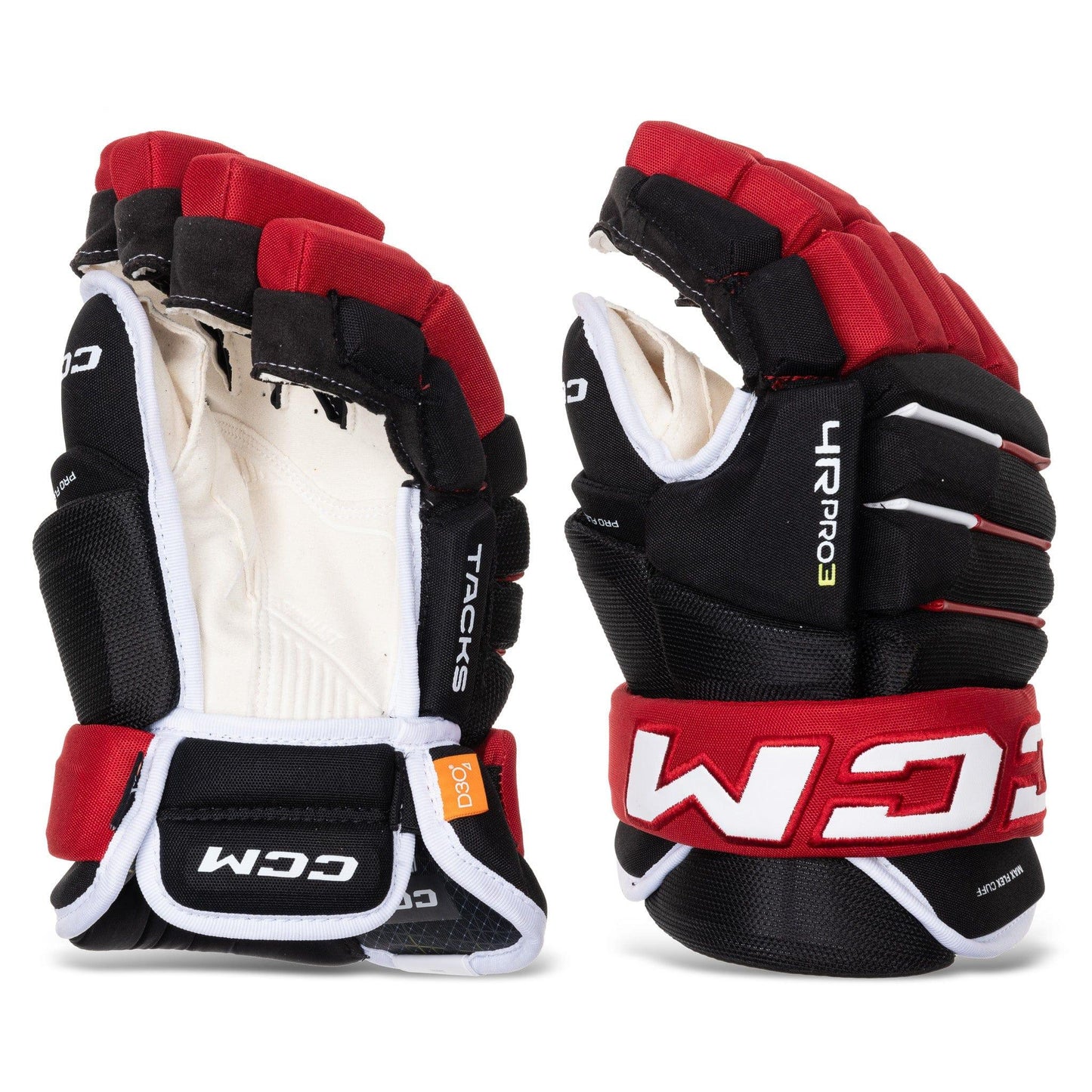 CCM Tacks 4 Roll Pro 3 Hockey Gloves - Senior