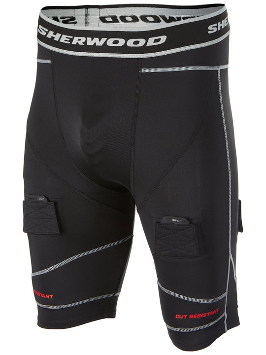 Sherwood Rekker Womens Cut Resistant Compression Shorts with Jill
